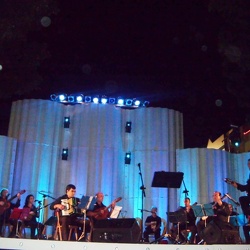 Actuación de Princesa Dácil en el Memorial a Antonio Martel y Lorenzo Suárez