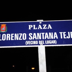 Inauguración Plaza Lorenzo Santana Tejera